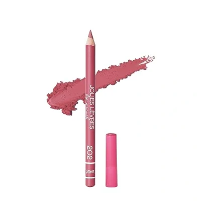 Abbildung von Vivienne Sabo Lip Pencil Jolies Levres, Farbe:Rosa, Typ:cool dark rose