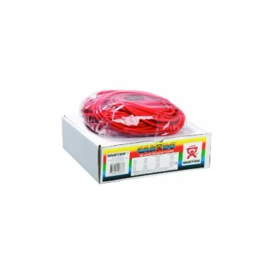Abbildung von CanDo Power Tube LATEXFREE Fitness Tube, Widerstandstrainer für Funktionales Training Länge 30,5 m rot (leicht)