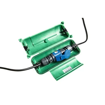 Abbildung von Heitronic 21045 Steckerbox Grün
