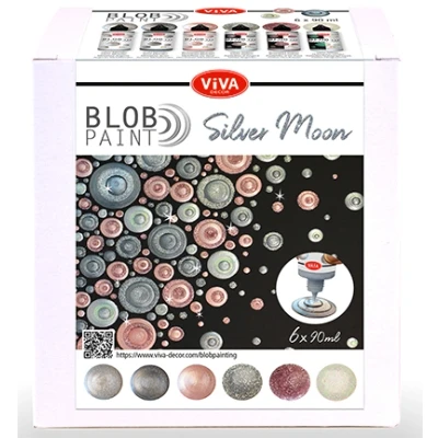 Abbildung von Blob Paint FarbSet Silver Moon