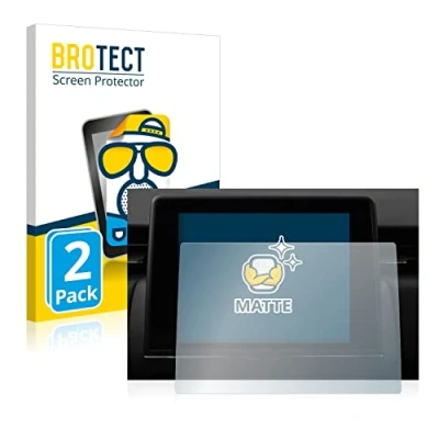Abbildung von BROTECT Entspiegelungs Schutzfolie für Renault Zoe Easy Link 7&quot; (2 Stück) Matte Displayschutz Folie, Anti Reflex, Fingerprint
