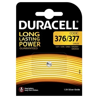 Abbildung von Duracell Uhrenbatterie 376 377 1er Pack
