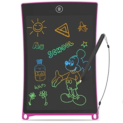 Abbildung von GUYUCOM LCD Schreibtafel 8,5 Zoll Zaubertafel, Kinderspielzeug Schreibtablet mit hellerem Bildschirm, löschbarer und Anti Clearance Funktion,Geschenke Spielzeug für 2 3 4 5 Jahre alt Jungen
