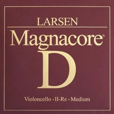 Abbildung von Larsen Cello Saiten Magnacore D Stahl Medium