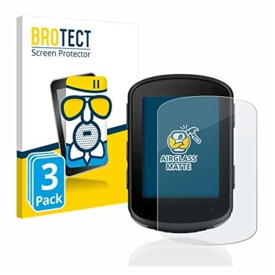 Abbildung von BROTECT Entspiegelungs Schutzglas für Garmin Edge 540 / 840 (3 Stück) Schutz Folie Panzerfolie Glas Matt [Extrem Kratzfest 9H, Anti Reflex]