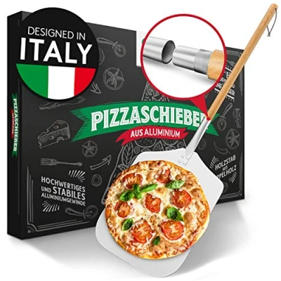 Abbildung von Pizza Divertimento Pizzaschieber Pizzaschaufel aus rostfreiem Aluminium [83 cm]