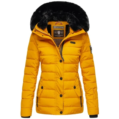 Abbildung von Navahoo Milianaa Winterjacke, Damen, Größe: XS, Dark yellow