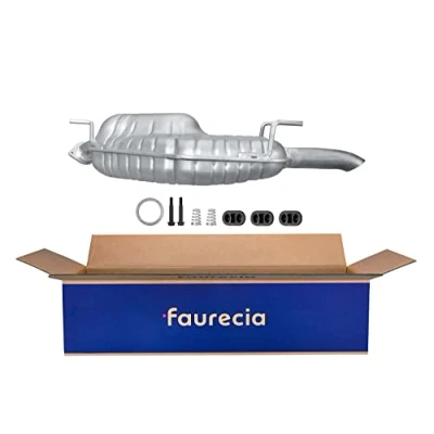 Abbildung von HELLA 8LD 366 031 281 Endschalldämpfer hinten mit Anbauteilen OPEL: Vectra B Caravan, Limousine, CC