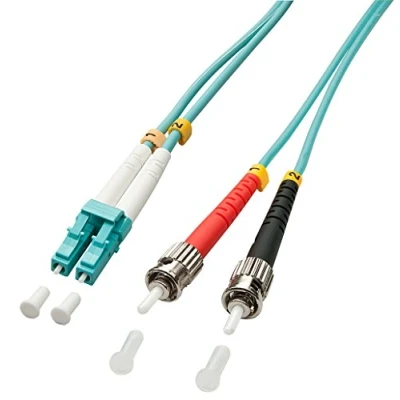 Abbildung von LINDY 46386 LWL Duplexkabel LC/ST OM3 20m