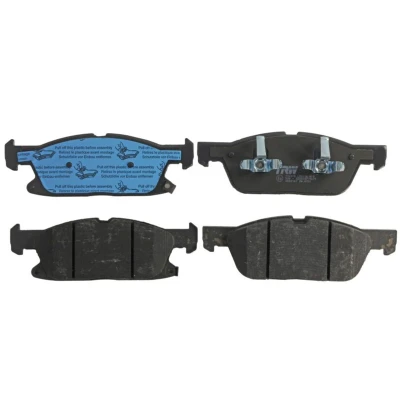 Abbildung von TRW GDB2167 Bremsbelagsatz mit akustischer Verschleißwarnung FORD: S Max Mk2, Galaxy Mk3 MPV, FORD USA: Edge Mk2