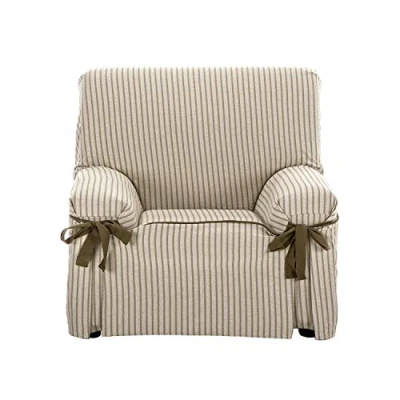 Abbildung von Martina Home Milan Sofahusse mit Schleifen, Leinen, 1 Quadratisch
