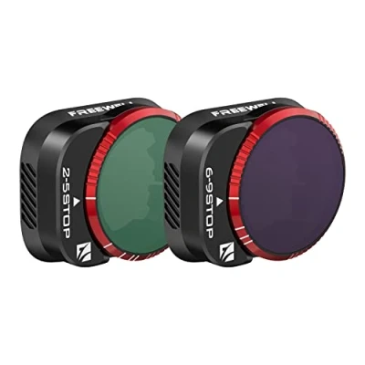 Abbildung von Freewell Variabler ND 2 5 Stop, 6 9 Stop Pack VND Filter Kameraobjektivfilter kompatibel mit Mini 3 Pro/Mini