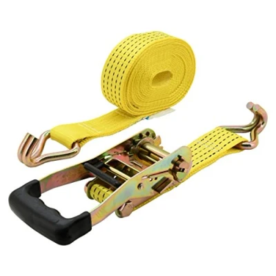 Abbildung von COMPASS 02251 Spanngurt mit Ratsche und Haken 5t 50 mm 6 m TÜV
