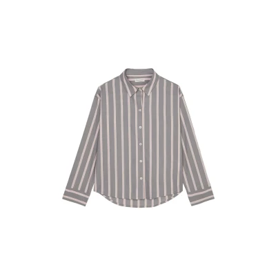 Abbildung von Marc OPolo Langarmshirt, mit Knöpfen in Perlmutt Optik