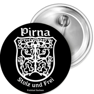 Abbildung von Sammys Shirt Store Pirna Freistaat Sachsen Button 55 mm