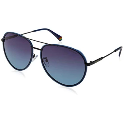 Abbildung von Polaroid Unisex PLD 6116/g/s Sonnenbrille, Blue, 61