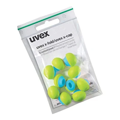 Abbildung von Uvex 2125351, Wiederverwendbarer Ohrstöpsel, im Ohr, Blau, Grün, 24 dB, 60 Stück(e)