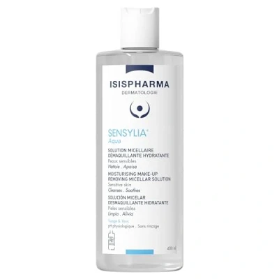 Abbildung von ISISPHARMA Sensylia Aqua 400 ml feuchtigkeitsspendende Mizellenentfernungslösung empfindliche und dehydrierte Haut