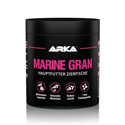 Abbildung von MICROBE LIFT Marine Gran Alleinfutter für alle Fische in jedem Meerwasser Aquarium, 1er Pack (1 x 120 Grams)