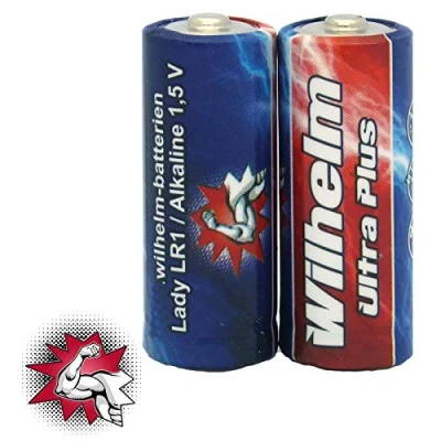 Abbildung von 2 x WILHELM Lady N LR1 MN9100 4001 910A 1,5V Batterien