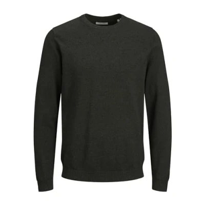 Abbildung von Jack &amp; Jones Ebasic CREW NECK NOOS Strickpullover, Herren, Größe: XXL, Dark green
