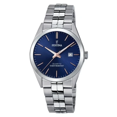 Abbildung von Festina Clasico Uhr, Herren, Größe: One Size, Blue
