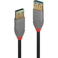 Abbildung von USB 3.2 Gen 1 Verlängerungskabel Anthra Line, A Stecker &gt; Buchse