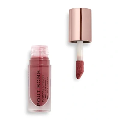Abbildung von Makeup Revolution POUT BOMB Plumping Gloss Lipgloss, Größe: 4.6 ml, Sauce