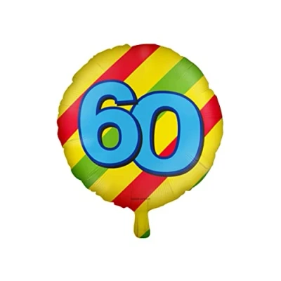 Abbildung von Helium Ballon 60 Jahre Party 45 cm