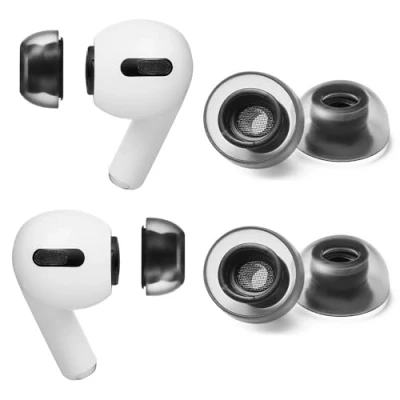 Abbildung von AZLA SednaEarfit Crystal for AirPods Pro Gen1 and 2/2 Pairs (L)