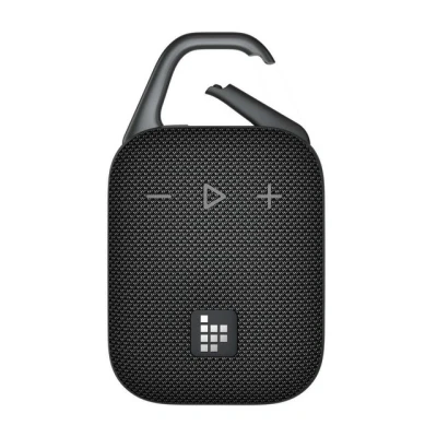 Abbildung von Tronsmart H1 Tragbare Outdoor Bluetooth Lautsprecher Musikbox, 20 Stunden Spielzeit, lauter Klang und kraftvoller Bass, integrierter Karabiner, IPX7 wasserdicht, anpassbarer EQ, 5.3 (Black)