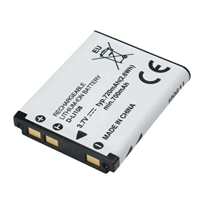 Abbildung von Amsahr Digital Replacement Camera and Camcorder Battery for Pentax D Li108, Li63, Optio: L36