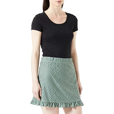 Abbildung von VERO MODA Damen Vmtassa Nw Skirt Noos Rock, Laurel Wreath, S EU
