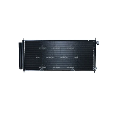 Abbildung von NRF EASY FIT 35791 Klimakondensator mit Trockner, Dichtring 15,5 10,2 Aluminium 685 HONDA: Jazz 2 Schrägheck