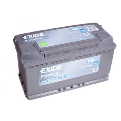 Abbildung von EXIDE PREMIUM EA 1000 12V 100AH Starterbatterie Neues Modell 2014/15