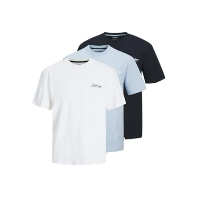 Abbildung von Jack &amp; Jones Rundhalsshirt JJBEAU TEE SS FRONTPRINT 3PK MP (Packung, 3 tlg)