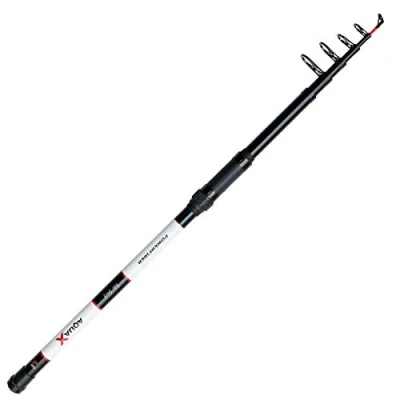 Abbildung von DAM Fishing Brandungsrute, (6 tlg), Aqua X Tele Surf 3,90m 100 250g Brandungsrute