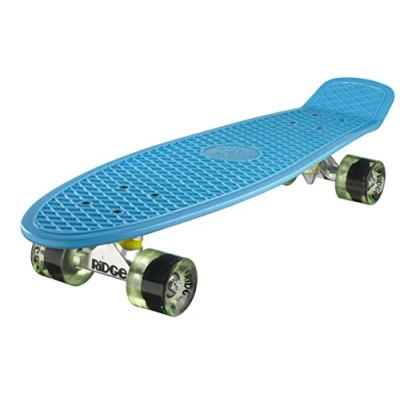 Abbildung von Ridge PB 27 Blue ClearGreen Skateboard, Blue/Clear Green, 69 cm