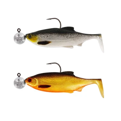 Abbildung von Westin Ricky The Roach R &#039;N 10cm Rigged and Ready 2 Stück Dark Water Mix 4