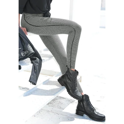 Abbildung von LASCANA Leggings, mit Pepita Muster