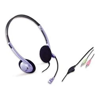 Abbildung von Genius HS 02B Klassik Headband Headset mit Mikrofon, 17,3 x 22,8 5,3 cm