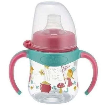 Abbildung von nip Trinklernflasche PP mit Soft Trinkschnabel Silikon, 6 Monate+, 150 ml, Girl