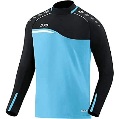 Abbildung von JAKO Kinder Sweatjacke Competition 2.0, aqua/schwarz, 164, 8818