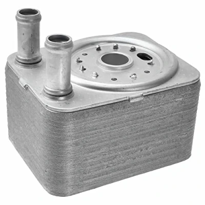 Abbildung von Frankberg Ölkühler Motoröl für A2 A3 A4 A6 A8 a l h m b r Altea Exeo Leon Fabia I Octavia II Superb Yeti e o S Golf J T P n u g 1996 2021 038117021B