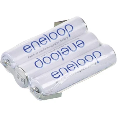 Abbildung von Panasonic eneloop Reihe F1x3 Akkupack 3x Micro (AAA) Z Loetfahne NiMH 3.6V 750 mAh
