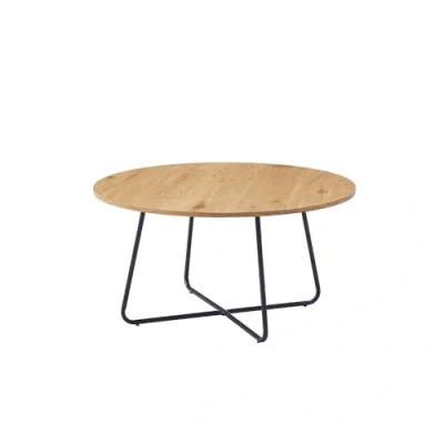 Abbildung von HOME DELUXE Couchtisch rund NOVARA 88 x 47 cm, Sofatisch, Wohnzimmertisch, Wohnzimmer