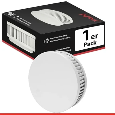 Abbildung von PYREX Pyrexx PX 1 V3 Q inkl. Magnetklebepad Rauchmelder (12 Jahres Batterie)