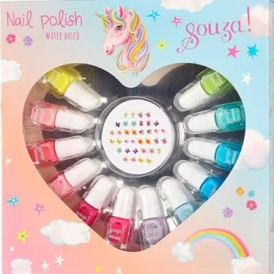 Abbildung von Souza Geschenkset mit Kindernagellack und Nagelstickern
