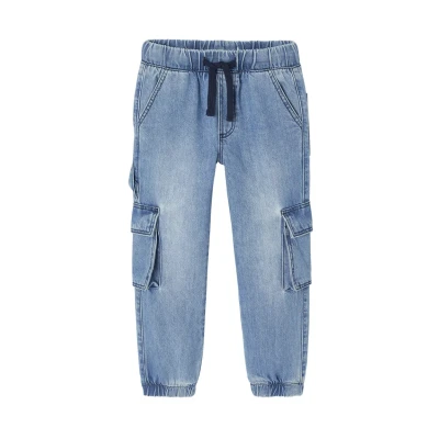 Abbildung von Weite Jungen Cargo Jeans
