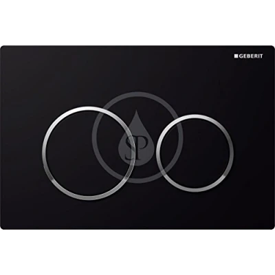 Abbildung von Geberit Omega20 Steuerplatte, schwarz/kr/so
